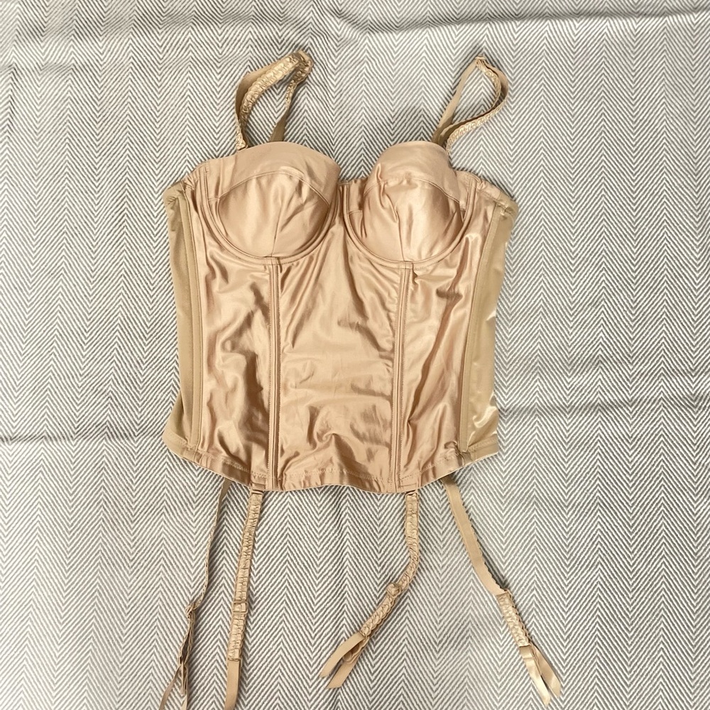 Triumph Tan Sleeveless Bustier Bodysuit
